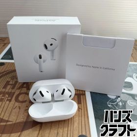 ◆【中古品】アップル Apple MXP93J/A エアポッズ AirPods 4 ワイヤレスイヤホン