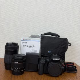 【全部込み込み】Canon EOS Kiss X10 ダブルズームキット 本体