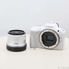 〔中古品〕 EOS R50 RF-S18-45 IS STM レンズキット ホワイト〔中古品〕 EOS R50 RF-S18-45 IS STM レンズキット ホワイト