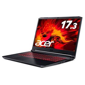「非常に良い」Acer(エイサー) AN517-52-A76Y5T ゲーミングノートパソコン Nitro 5 オブシ(中古品)