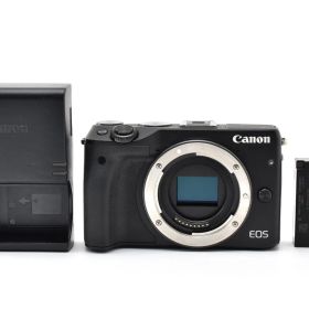 【返品保証】訳あり｜Canon キヤノン EOS M3 ボディ ブラック ミラーレス一眼 #C260811-02