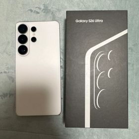 美品！Samsung Galaxy S26 Ultra 256GB ホワイト本体