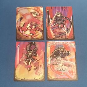 桜降る代に決闘を フルアートキラカード 4枚セット カムヰ