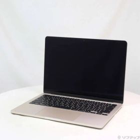 ソフマップ 〔中古品〕 MacBook Air 13.6-inch Early-2025 MW103J／A Apple M4 10コアCPU_10コアGPU 16GB SSD512GB スターライト 〔26.3 Tahoe〕【262】