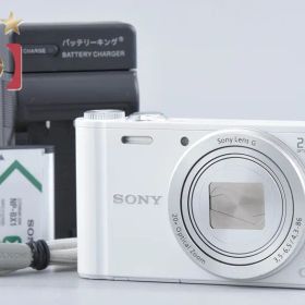 【中古】SONY ソニー Cyber-shot DSC-WX300 ホワイト デジタルスチルカメラ 多言語対応