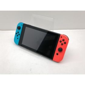 【中古】Nintendo Switch 本体 Joy-Con(L) ネオンブルー/(R) ネオンレッド HAC-S-KABAA 【2017年3月】【仙台イービーンズ】保証期間１ヶ月【ランクB】