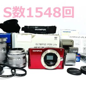 【美品】 OLYMPUS PEN Lite E-PL3 ダブルズームキット