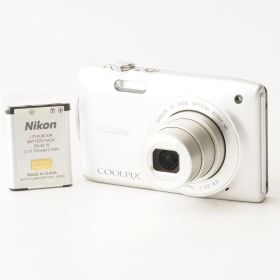 ニコン Nikon COOLPIX S3300 クリスタルシルバー コンパクトデジタルカメラ