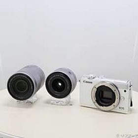 〔中古品〕 EOS M100 ホワイト ダブルズームキット〔中古品〕 EOS M100 ホワイト ダブルズームキット