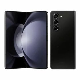 【中古】【安心保証】 Galaxy Z Fold5 SCG22[256GB] au ファントムブラック