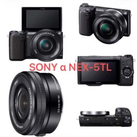 SONY α NEX-5TL パワーズームレンズキット ブラック ミラーレス一眼