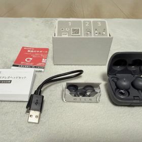 SONY LinkBuds WF-L900 グレー 完全ワイヤレス 付属品完備