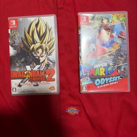 マリオオデッセイ ドラゴンボールゼノバース2 2本セット