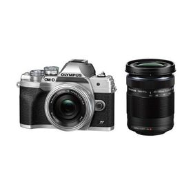 OLYMPUS オリンパス デジタル一眼カメラ OM-D E-M10 Mark IV EZダブルズームキット [シルバー]【ラッピング対応可】 R-LOGI R-LOGI