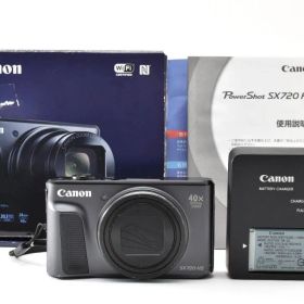 【美品】Canon PowerShot SX720 HS ブラック #439