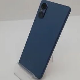 【中古】SONY docomo 【SIMフリー】 Xperia 5 V 8GB 128GB ブルー SO-53D【新宿東口】保証期間１ヶ月【ランクB】