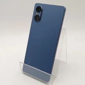 【中古】SONY docomo 【SIMフリー】 Xperia 5 V 8GB 128GB ブルー SO-53D【神保町】保証期間１ヶ月【ランクB】