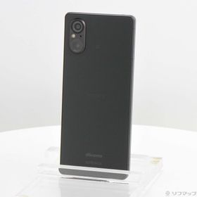 (中古)SONY Xperia 5 V 128GB ブラック SO-53D docomo SIMフリー(349-ud)