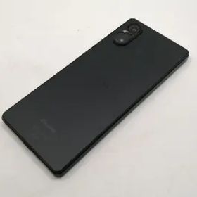 【中古】SONY docomo 【SIMフリー】 Xperia 5 V 8GB 128GB ブラック SO-53D【宇田川】保証期間１ヶ月【ランクC】