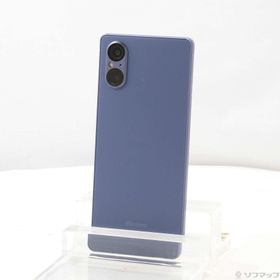 (中古)SONY Xperia 5 V 128GB ブルー SO-53D docomo SIMフリー(198-ud)