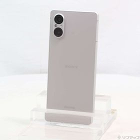 (中古)SONY Xperia 5 V 128GB プラチナシルバー SO-53D docomo SIMフリー(377-ud)