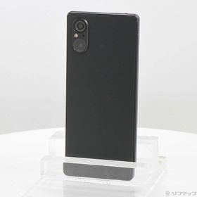 (中古)SONY Xperia 5 V 256GB ブラック XQ-DE44 SIMフリー(349-ud)