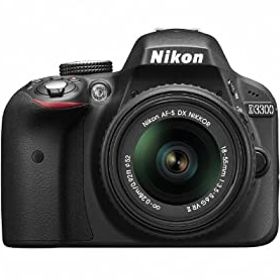 【中古】 Nikon ニコン デジタル一眼レフカメラ D3300 18-55 VR IIレンズキット ブラック D3300LKBK