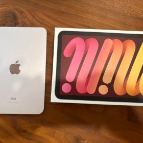 美品Apple iPad mini 第6世代ピンク256GB本体 備品付 傷なし