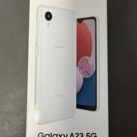 新品未使用 SAMSUNG Galaxy A23 5G ホワイト SIMフリー
