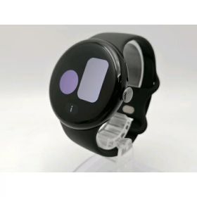 【中古】Google Pixel Watch5 Wi-Fiモデル 45mm Matte Black アルミケース/Obsidian アクティブ バンド【ECセンター】保証期間1ヶ月【ランクA】