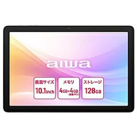 aiwa(アイワ) JA5-TBA1012 Androidタブレット aiwa tab AB10 シルバー ［10.1型 /Wi-Fiモデル /ストレージ：128GB］ JA5TBA1012 [振込不可]