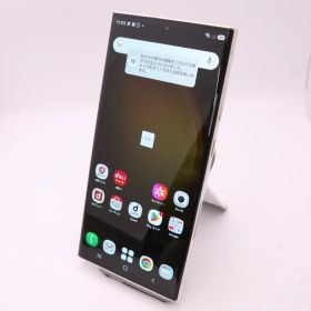 Galaxy S23 Ultra SC-52D 256GB クリーム docomo SIMフリー Cランク 訳あり 液晶滲み #[3549]