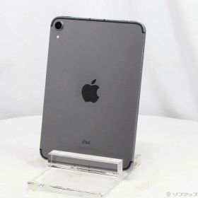 【中古】NTTドコモ iPad mini 第6世代 256GB スペースグレイ MK8F3J／A docomoロック解除SIMフリー 【295-ud】