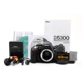 (シャッター654回) 美品 Nikon D5300 ボディ ブラック