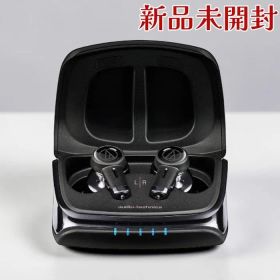 オーディオテクニカ ワイヤレスイヤホン ATH-TWX9MK2 BK Pure Motion Driver ノイズキャンセリング aptX Adaptive IPX4