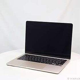 MacBook Air 13.6-inch Early-2025 MW103J／A Apple M4 10コアCPU_10コアGPU 16GB SSD512GB スターライト 〔26.3 Tahoe〕