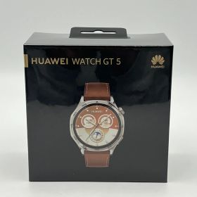 【お買い物マラソン限定クーポン】【未使用】HUAWEI WATCH GT5 46mm VLI-B19 ブラウン スマートウォッチ ファーウェイウォッチ 本体