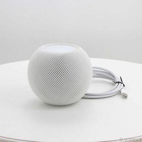 【中古】Apple(アップル) HomePod mini ホワイト MY5H2J／A 【348-ud】
