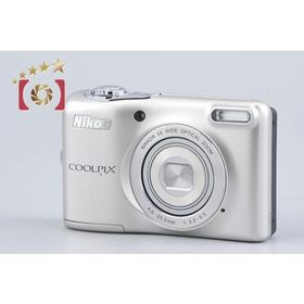 【中古】Nikon ニコン COOLPIX L32 シルバー コンパクトデジタルカメラ