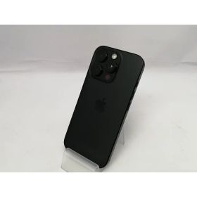 【中古】Apple SoftBank 【SIMフリー】 iPhone 16 Pro 128GB ブラックチタニウム MYMV3J/A【川越クレアモール】保証期間1ヶ月【ランクC】