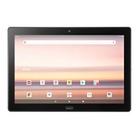 【SIMロック解除済】docomo dtab d-41A ブラック SHARP 当社3ヶ月間保証 中古 イオシス