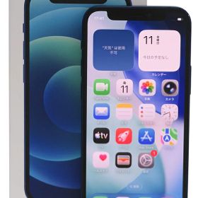 【Apple】アップル『iPhone12mini/5.4inch/64GB/SIMロック解除済 ソフトバンク/ブルー』MGAP3J/A 2020年11月発売 スマートフォン 1週間保証【中古】