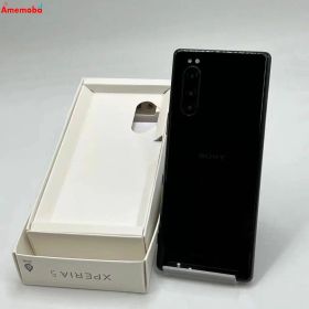 【中古】Xperia 5 128GB ブラック J9260 SIMフリー
