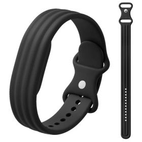 Google Fitbit Air用シリコンバンド 2個セット スポーツストラップ オブシディアン+フォグ / オブシディアン+ベリー / オブシディアン+ラベンダー / ラベンダー+フォグ / オブシディアン