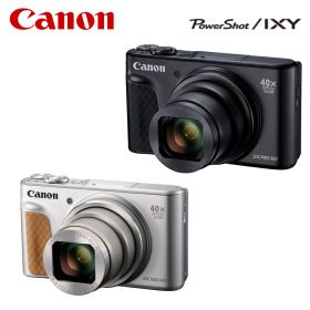 Canon コンパクトデジタルカメラ PowerShot SX740 HS シルバー 光学40倍ズーム/4K動画/Wi-Fi対応 PSSX740HSSL PSSX740HSBK
