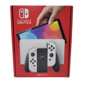 【中古美品】 【ゲーム】Nintendo Switch (有機ELモデル) Joy-Con(L)/(R) ホワイト HEG-S-KAAAA(JPN) 任天堂 ニンテンドースイッチ 本体 034-260829-as-01-izu 万代Net店