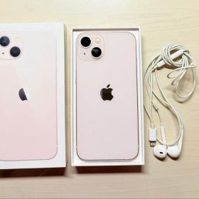 iPhone13 本体 ピンク 128GB ライトニングイヤホン
