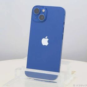 ソフマップ 〔中古品〕 iPhone13 128GB ブルー MLNG3J／A SIMフリー【269】