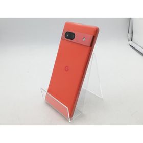 【中古】Google 国内版 【SIMフリー】 Pixel 7a コーラル 8GB 128GB G82U8【柏】保証期間１ヶ月【ランクA】