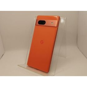 【中古】Google 国内版 【SIMフリー】 Pixel 7a コーラル 8GB 128GB G82U8【大須2】保証期間１ヶ月【ランクB】